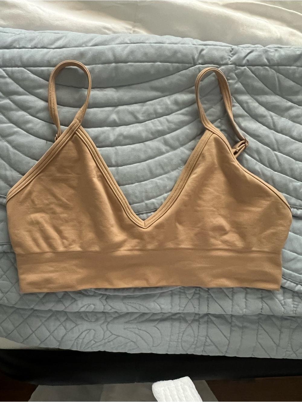 Skims Triangle Nude Bralette